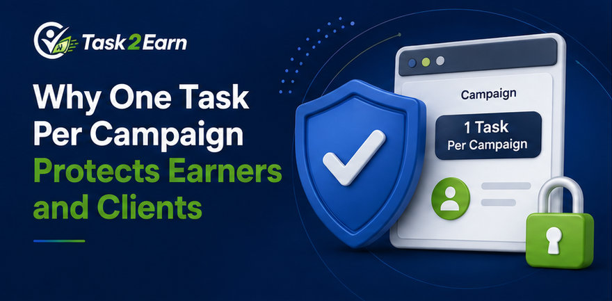 Why One Task Per Campaign Protects Earners and Clients